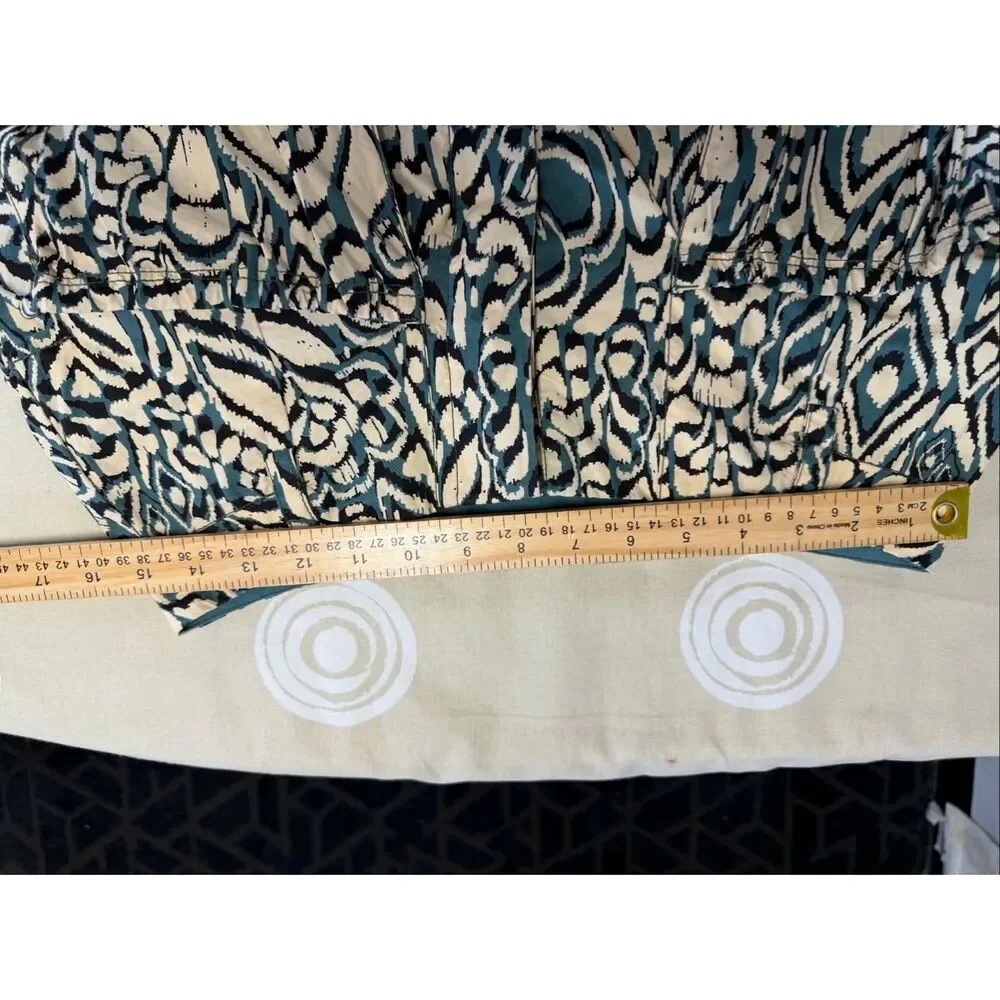 New Free People Miss You Most Printed Wide-Leg Pants Size 6